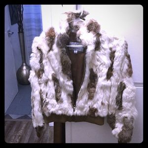 Fur jacket, fur coat, bomber jacket